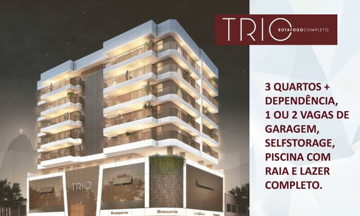 Apartamento – Trio Botafogo Completo